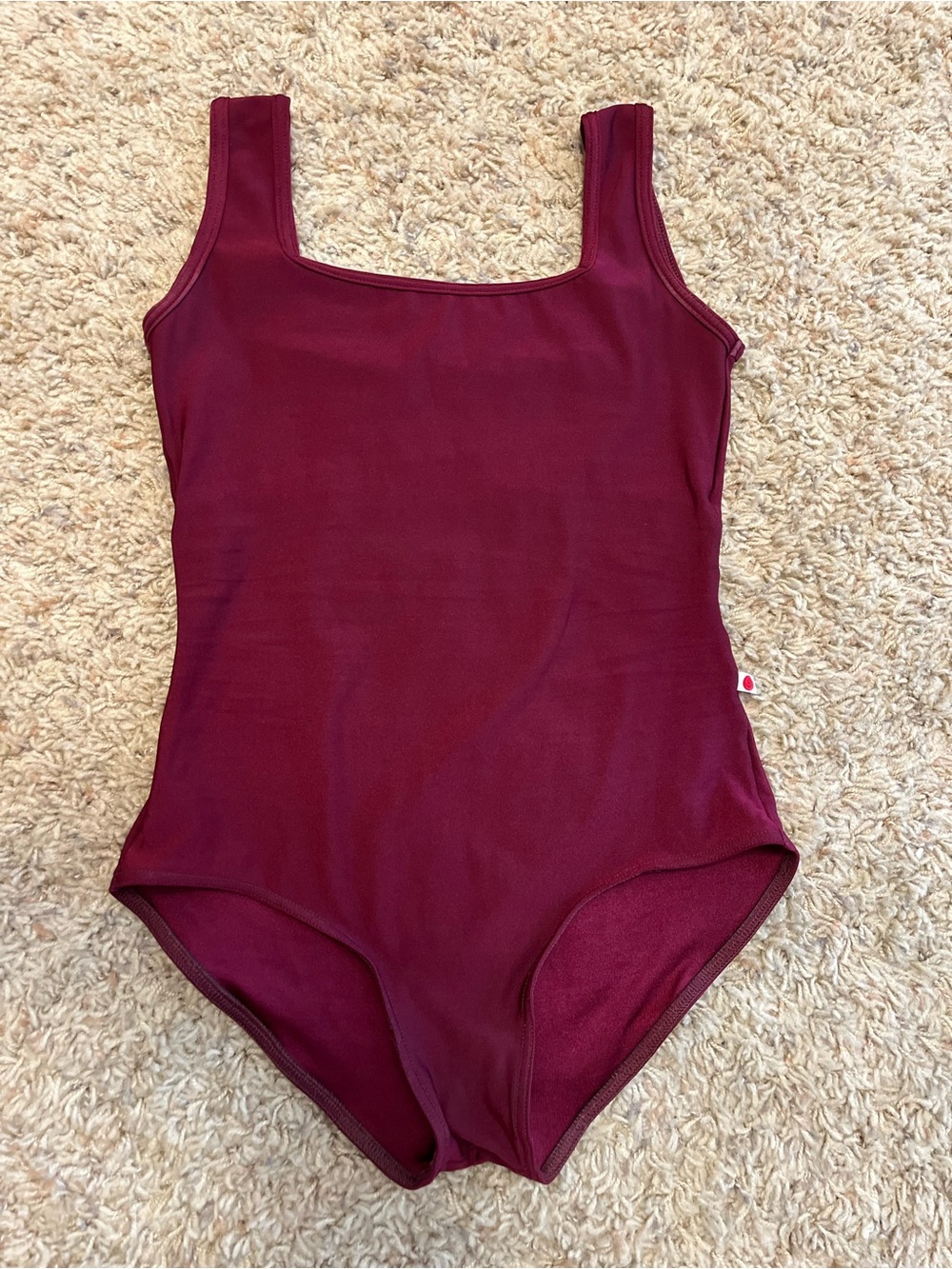 Yumiko Marieke square neck ballet leotard size M
